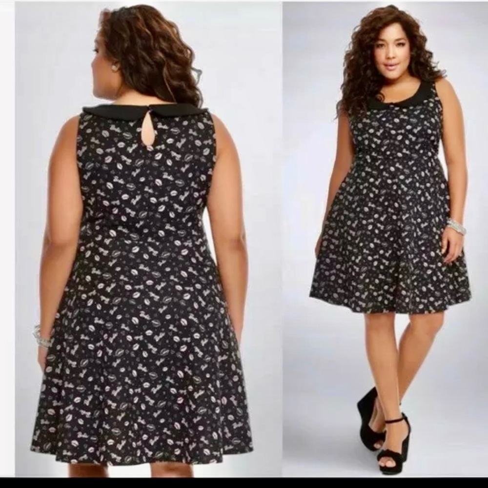 Torrid Limited Edition Barbie Dress, Size 4 (26W), Scuba fabric